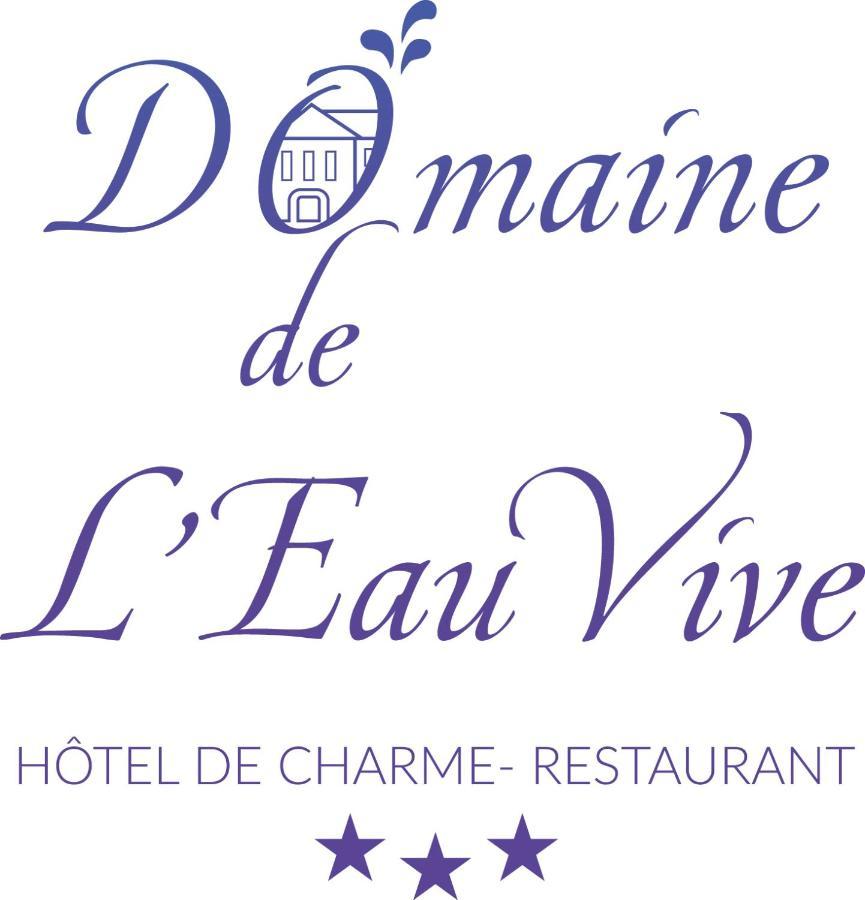 Logis Hotel Restaurant Le Domaine De L'Eau Vive Largentière Esterno foto