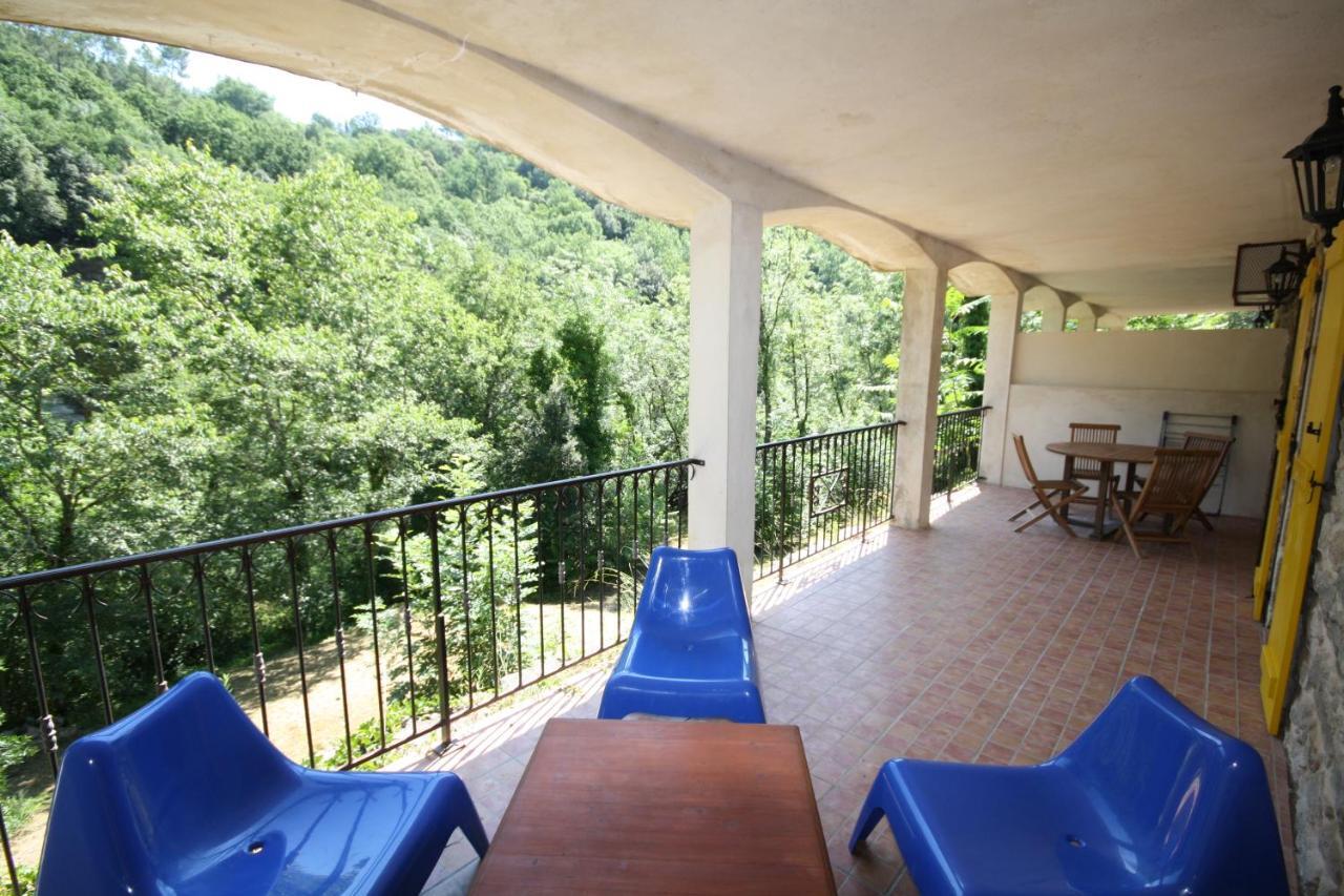Logis Hotel Restaurant Le Domaine De L'Eau Vive Largentière Esterno foto